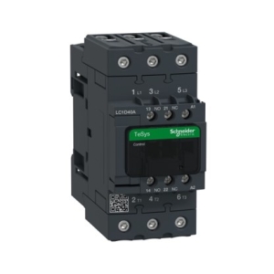 CONTACTOR POTENCIA MAGNETICO 3P 40A AC3 220VAC 1NA+1NC TESYS LC1D40AM7